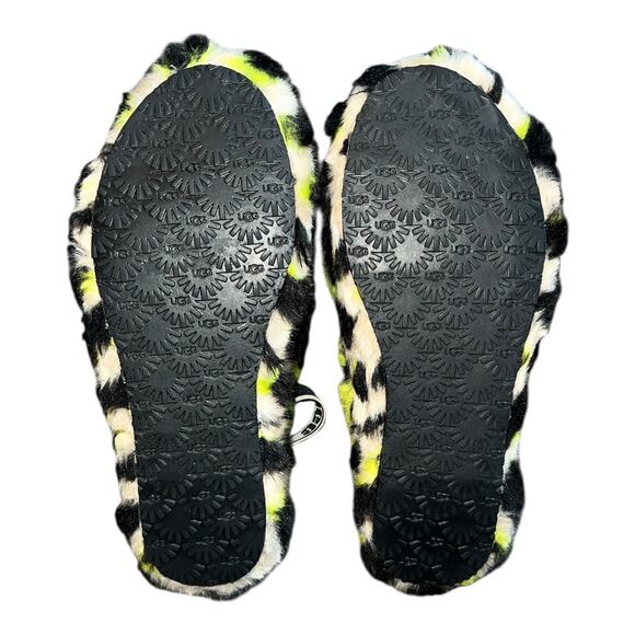 UGG Fluff Yeah Slide – Animilia (Size 4 Big Kids, Fits Women’s 5.5-6) - Picture 7 of 10